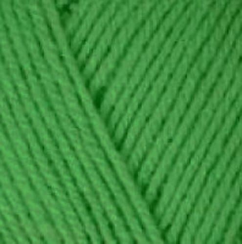 DK Double Knitting Wool/Yarn 100g 40 Colours (Lime 407 (Green Family)