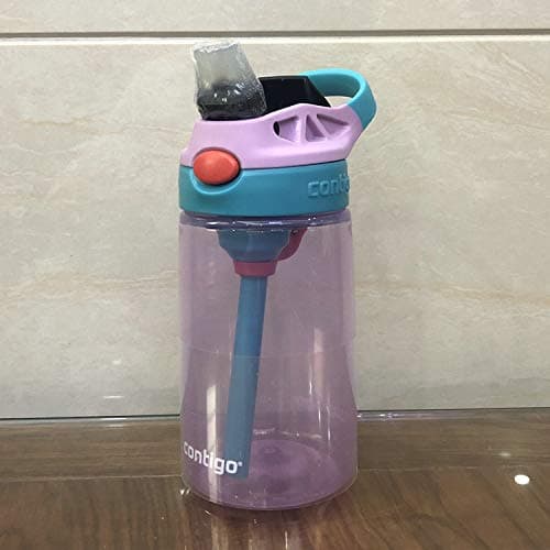 jxcssmqq Taza para agua, taza para niños, taza para beber, a prueba de fugas, botella plástica de agua