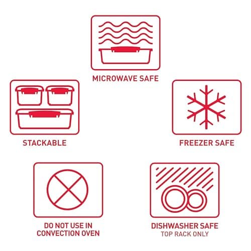 Sistema Microwave Cookware Steamer, Large, 108.2 Ounce/13.5 Cup, Red by Sistema