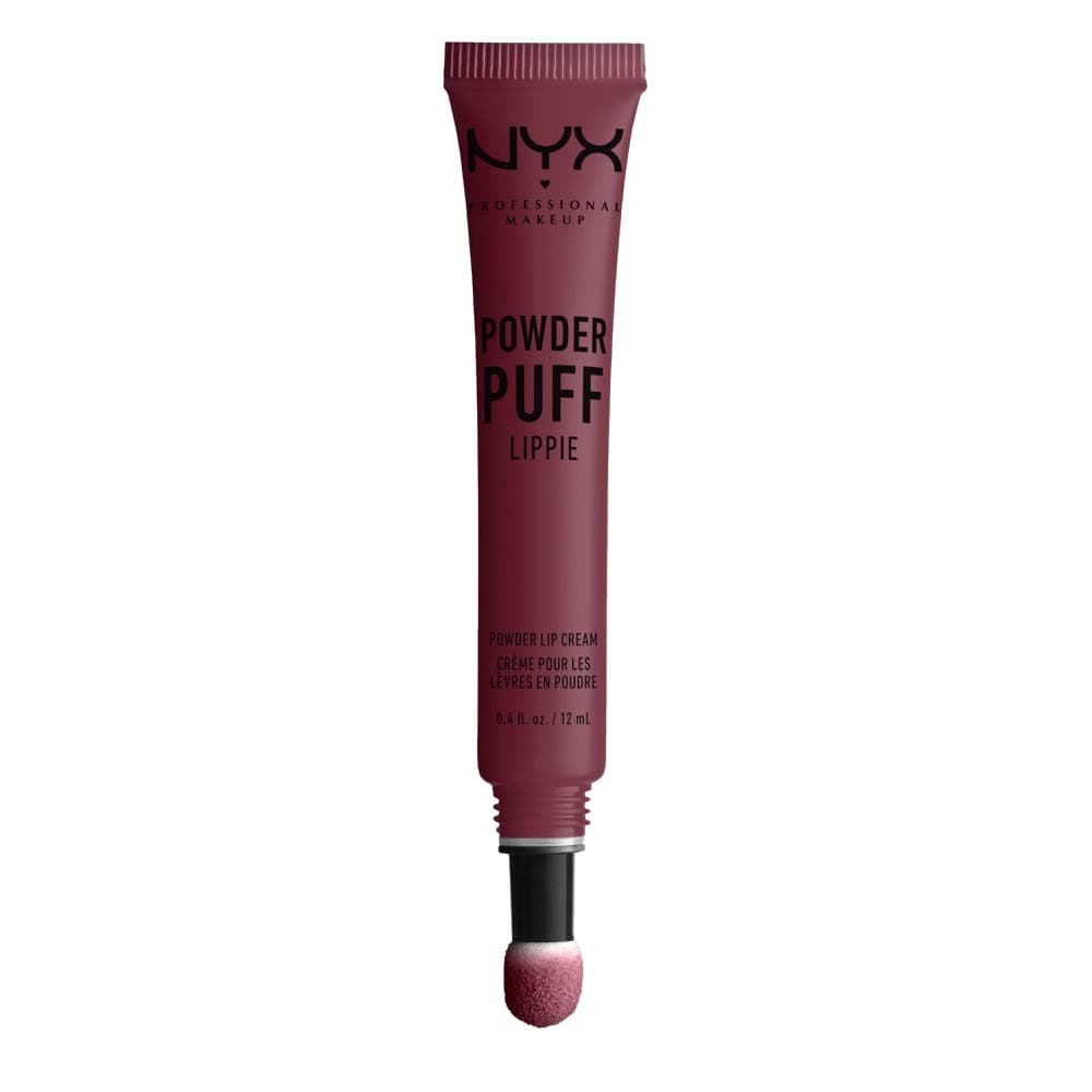 Powder Puff Lippie Lip Cream, Liquid Lipstick - Moody (Cool Toned Plum)