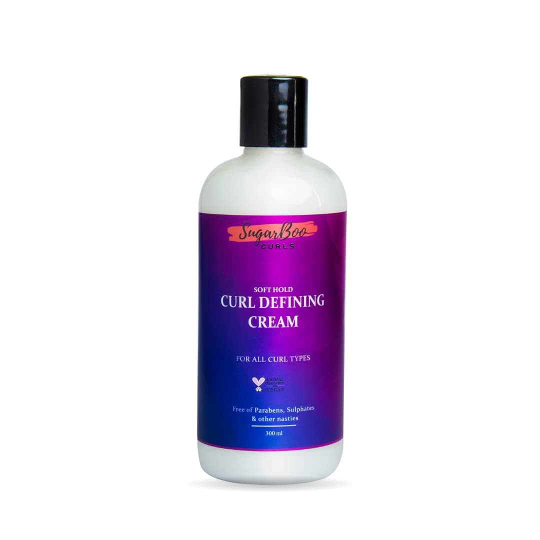 Curls Soft Hold Curl Defining Cream (300ml) for Dry, Frizzy, Wavy, Curly Hair. Vegan & CG Friendly. No Parabens, Sulphates & Other Nasties