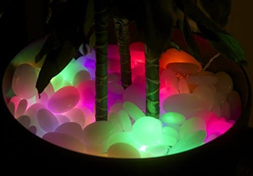 Synthetic River Rock - Translucent Quartz | Decorative, Plastic Landscaping Stones by Thor Decor - Made in the USA