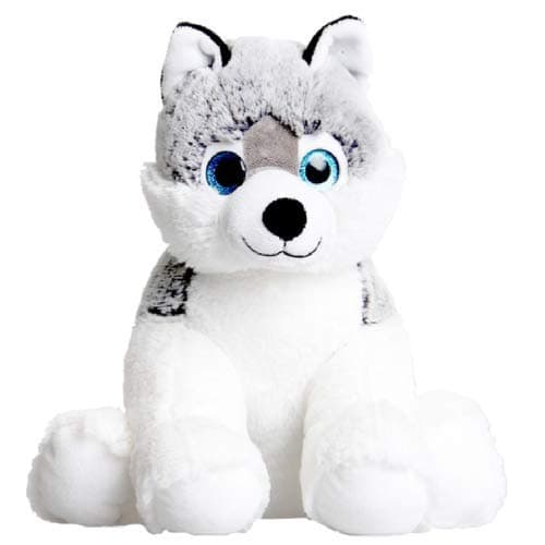 Husky Dog 10"/25cm - Build a Teddy Bear Making Kit - No Sewing