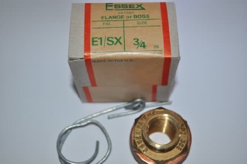 Essex Flange 3/4 inch E1/SX BOSS Add Extra outlets to Tanks Hot water Cylinders for Power Shower pumps Solar panels Heat Pumps Temparature probes gauges by Essex Flange