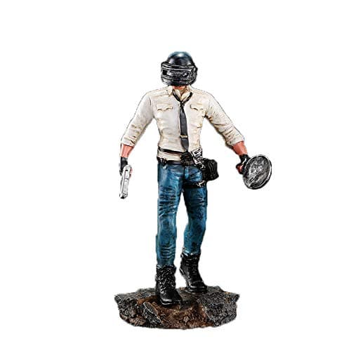 Cradifisho PUBG Figurines, Characters Playerunknown Pubg Battleground Game Figurine Resin Doll Model Toy Figurine Christmas Gifts – (LC661)