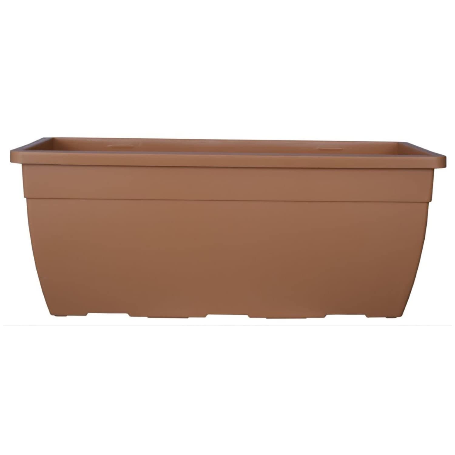 Hug A Plant | Reca 50cm Rectangle Window Planter | Pot for Home & Garden (50CM | 19 INCH, Pack of 1, Camel)