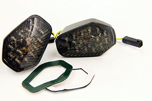 HTTMT Smoke Led Turn Signal Lights For Suzuki Gsxr 600 750 1000 2001 2002 2003 2004