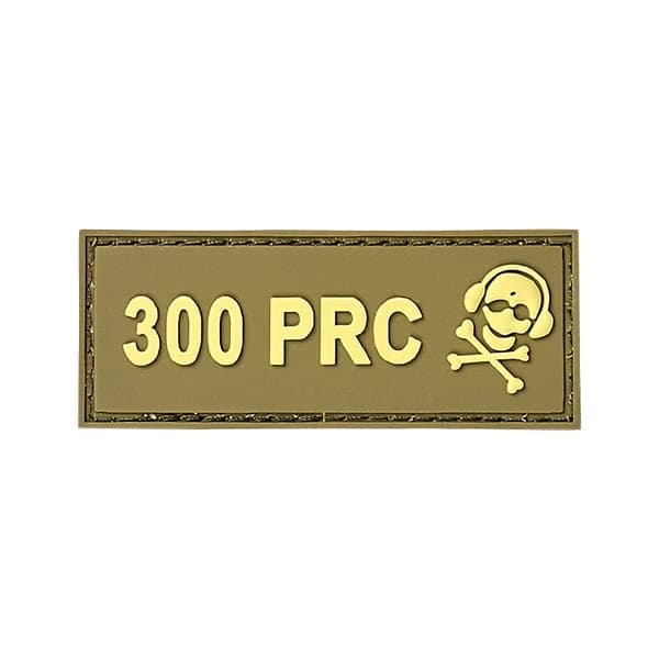 G-CODE Caliber Patch - TAN on TAN - (300 PRC)
