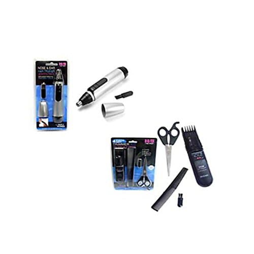 Set of 2 Trimmers - Nose Hair Trimmer and Beard Trimmers Kit for Men