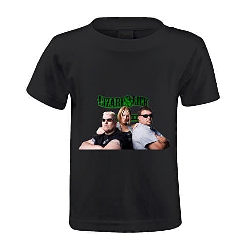 Lizard Lick Towing Comfortable Cotton O-Neck Custom Kids T Shirt Black