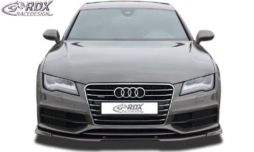 RDX Racedesign Front spoiler Vario-X compatible with Audi A7 S-Line/S7 2010-2014 (PU)