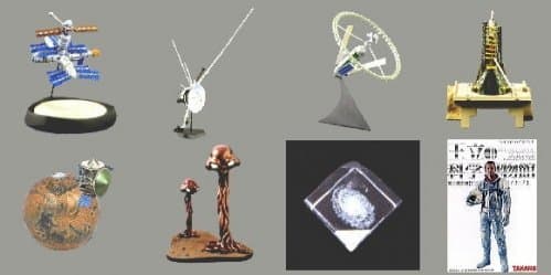 SPACETOYS Takara Royal Museum of Science Space Series 2 Black