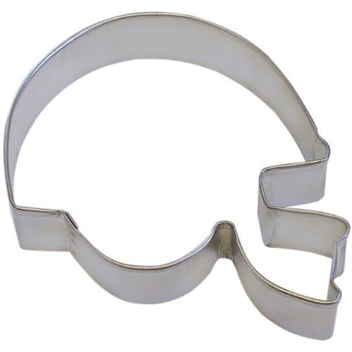 Sports OTBP Football Helmet Cookie Cutter 4 Inch –Tin Plated Steel Cookie Cutters - Football Helmet Cookie Mold