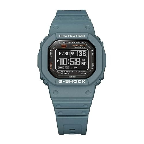 Casio Men's G-Shock Move DW-H5600 Series, Multisport (Run, Walking, Gym Workout), Heart Rate Watch, Quartz Solar Assisted Watch