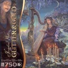 Josephine Walls Glitter & Gold 750 Piece Puzzles "Minerva's Melody"