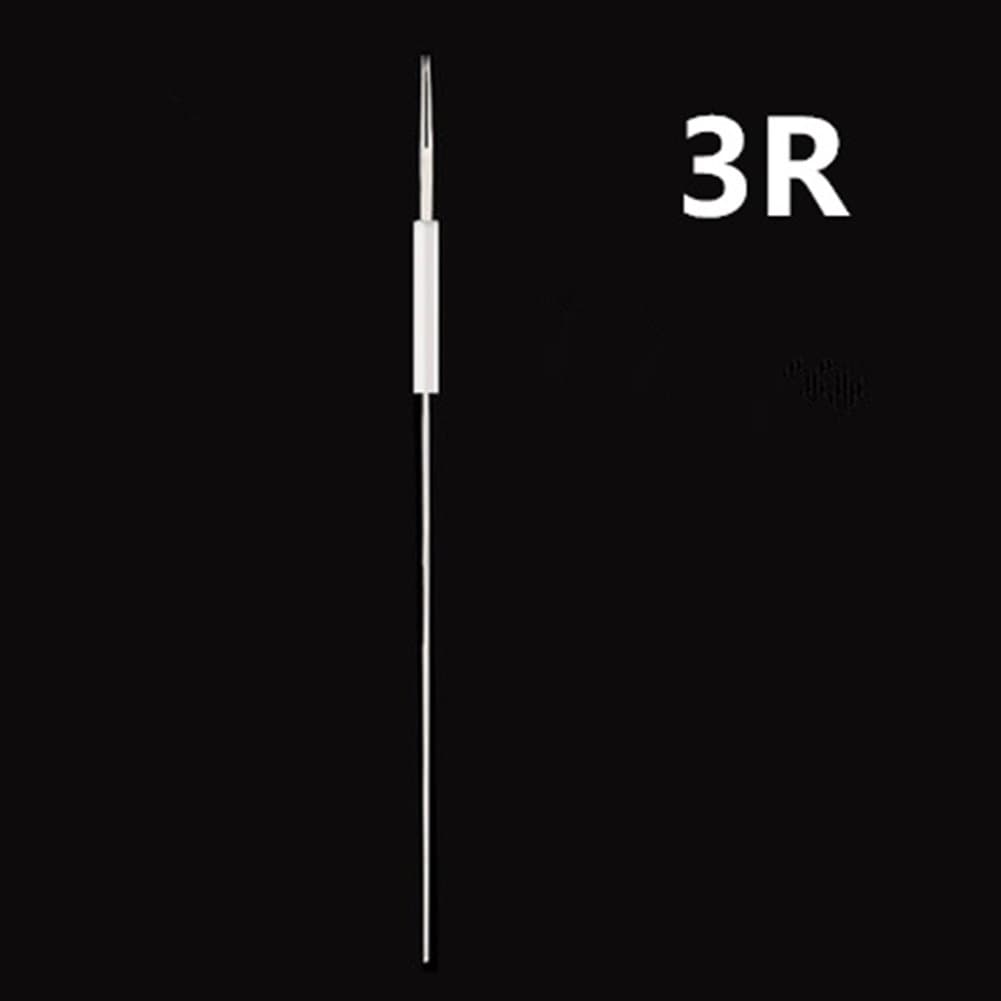 100PCS 3RL Makeup Eyebrow Sterilized Permanent Makeup Needles Tattoo Microblading Supplies