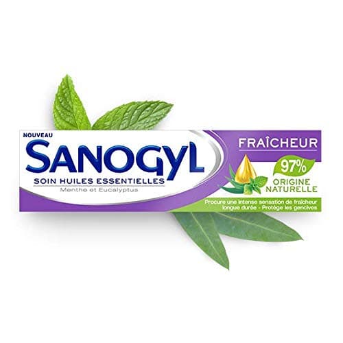'Sanogyl Essential Care Freshness Toothpaste Essential Oils of Mint and Eucalyptus 75ML