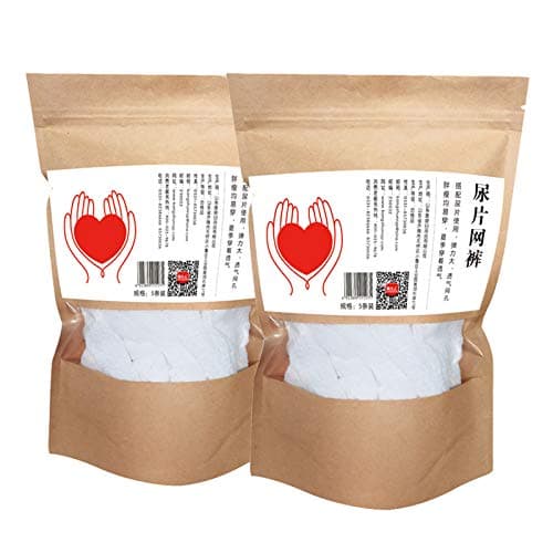 Disposable Incontinence Fixation Pants Mesh Net Pants Briefs Maternity Underwear Pack of 10 Pcs