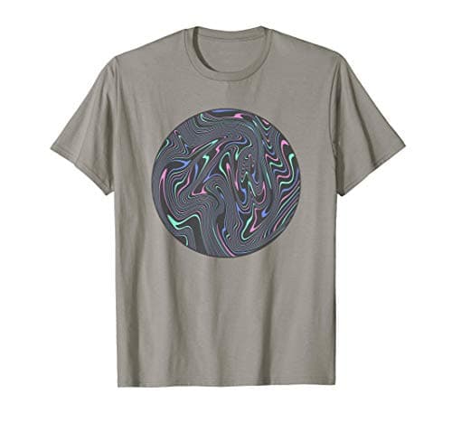 Awesome Abstract Trippy Melting Liquid Swirl Psychedelic T-Shirt