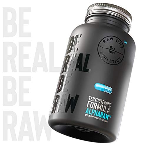 ALPHARAW™ by Raw One | Hormone Balance Supplement for Men | Natural PCT for Men | Horny Goat Weed, Longjack, Tribulus Terrestris, Chrysin, ZMA & More | Made in The USA