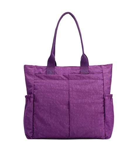 Water Resistant Multi Pockets Large Lightweight Tote Bag Shoulder Bag Waterproof Handbags