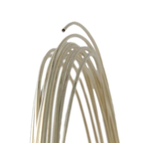 20 Gauge Round Dead Soft 1/10 Sterling Silver Filled Wire - 25FT