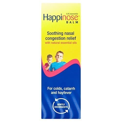 6 x Happinose Balm Soothing Nasal Congestion Relief 14g by Happinose