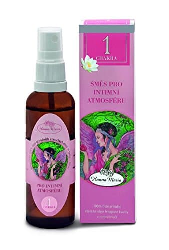 1t Chakra (Muladhara) - mixture for intimate atmosphere, blend of 100% essential oils for intimate atmosphere, Hanna Maria Therapy (Czech Republic) (Essential spray 50 ml)