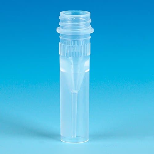 Stellar Scientific Microtube, 0.5Ml, Self-Standing, No Cap, Non-Sterile, 1000/Bag