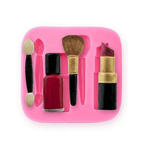 AcmeBuy£¨TM 1Pcs Christmas Navidad Cosmetics Lipstick Mold Silicone Soap Fondant Mould Chocolate Molds Baking Tools For Cakes