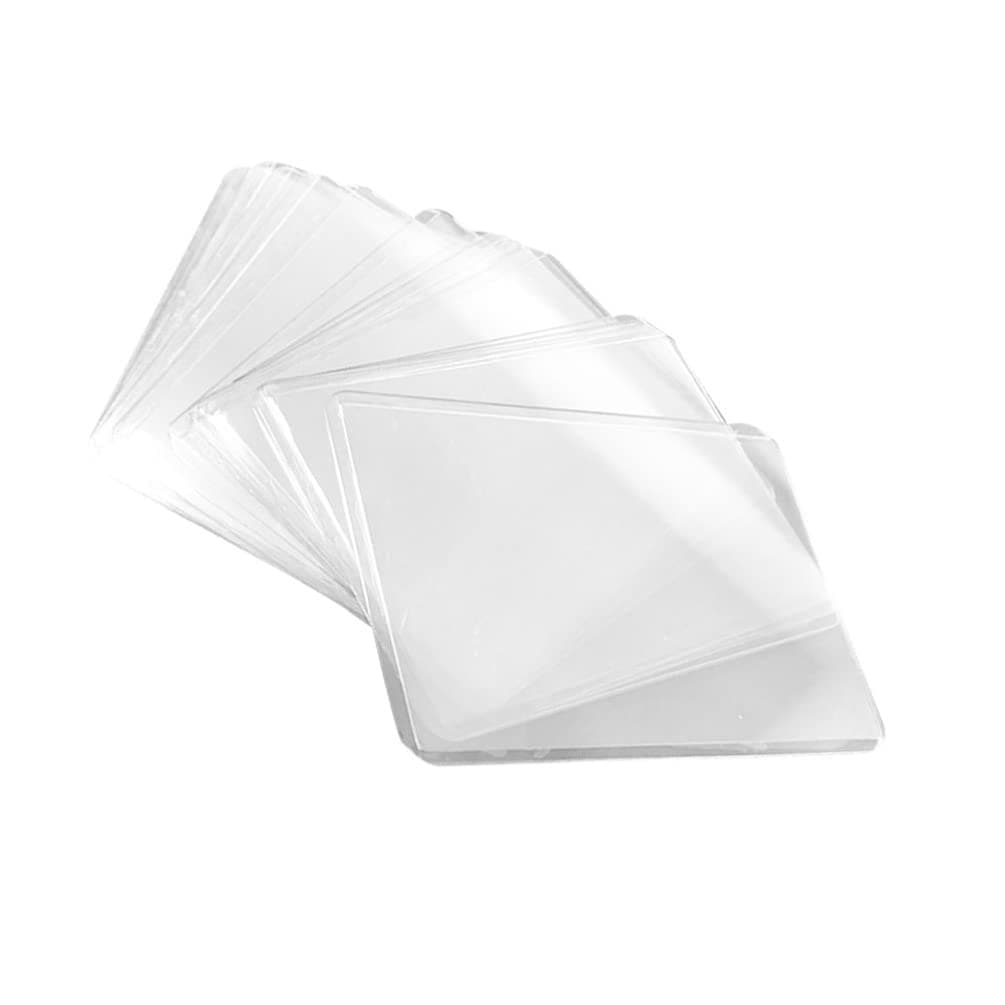 TOYANDONA 25pcs Card Cover Protector for Game Cards Postcards Holder Game Cards Sleeves Cards Storage Sleeves Transparent Cards Sleeves Cards Cover Game Picture Holder Pv Star Card