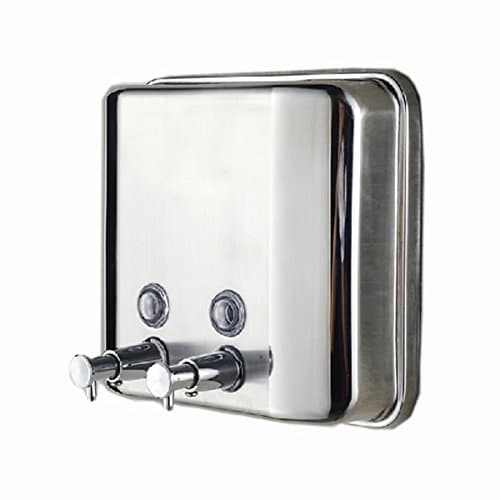 Jiqimao99 Stainless Steel Soap Dispenser Lotion Pump Action Wall Mounted