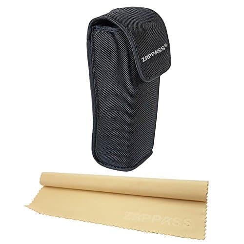 Camera Flash Pouch Protect Case Bag + JB Microfiber Cleaning Cloth for Canon, Metz, Nikon, Nissin, Olympus, Panasonic Pentax, Sony, Sunpak, Vivitar Flashguns And Others