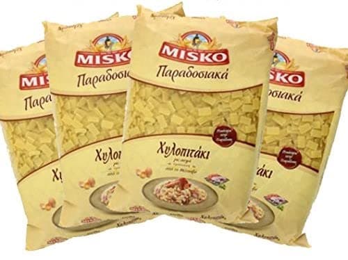 Hilopites Pasta with Egg Noodles (4 pack) total 2000g 4x500g Misko