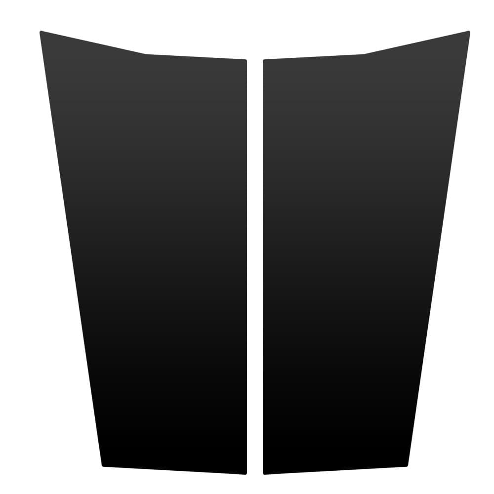 Matte Black Vinyl Hood Decal Kit - Compatible with Chrysler 05-10 300 & Compatible with 05-07 Magnum