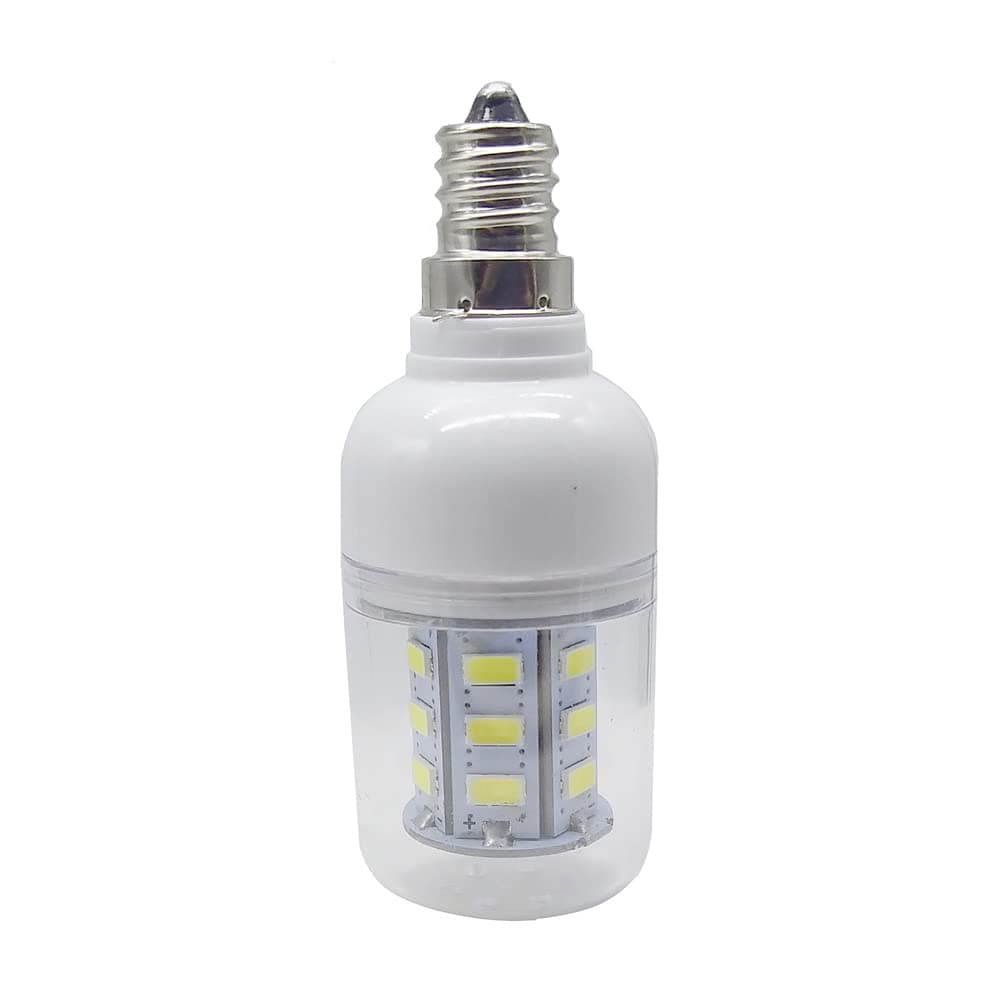 hntoolight LED Bulb Lights E12 No Flicker AC110V 220V 24LED Daylight 3W 20 Watt Equivalent