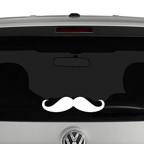 Gifts Collection Moustache Car and Bike Sticker
