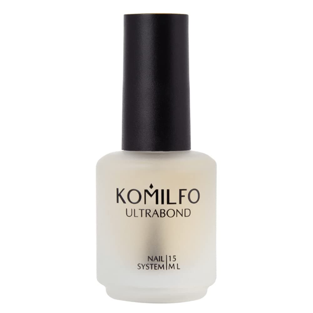 KOMILFO Rubber BASE Gel Coat 8ml / 15ml / 30ml / Fiber / X-Base / Cover / French BASE Milky White / TOP Coat WIPE / TOP NO WIPE WITHOUT sticky layer, Gel Nail Polish LED/UV Coat Soak Off Original (Ultrabond 15ml.)