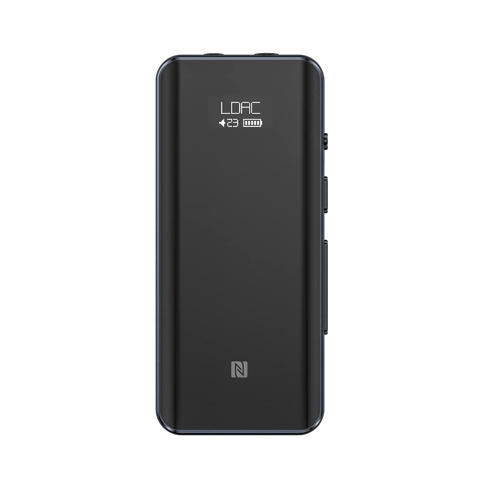 FiiO BTR5-384K/32Bit Native DSD256 Hi-Res CSR8675 Bluetooth5.0 Receiver/USB DAC/DSD Headphone Amp with LDAC, aptX HD, (3.5mm Unbalanced&2.5mm Balanced Output, Titanium)