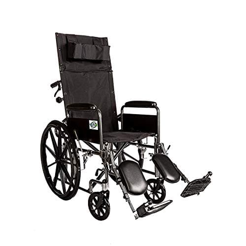 Healthline Trading Recliner Full Arm Detachable Padded Flip Back with ELR
