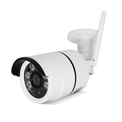 Outdoor Security IP Camera Wireless - NIANTE 720P Night Vision and Weatherproof WiFi Camera with SD Card Slot, Remote Access, Motion Detection for HOM e Security Camera System