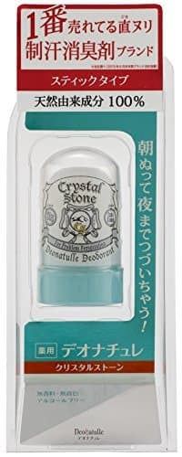 Deonatulle for WOMEN Medicated Crystal Stone 60g - Japan's best-selling natural deodorant by Deonachure by Deonachure