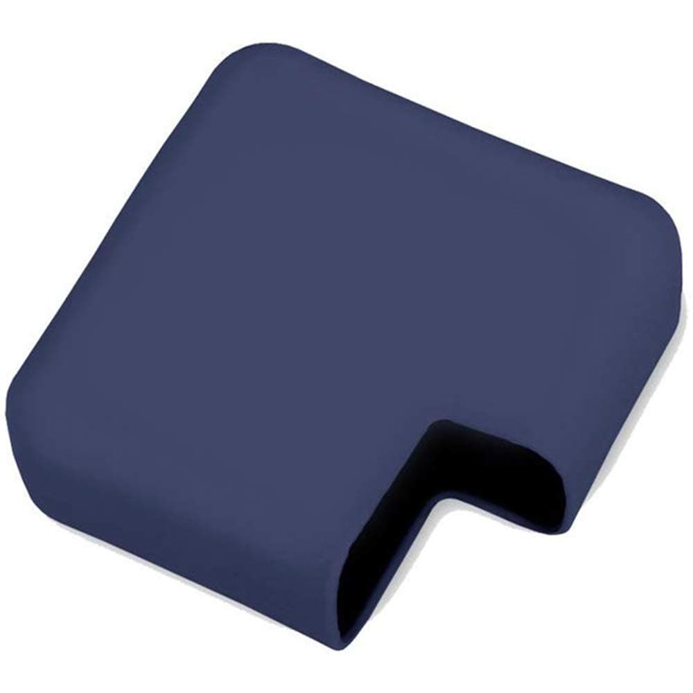 Mektron Soft Silicone Charger Protective Case for MacBook Pro 14 inch 2021 Newest Model A2442 (Only 96W Charger) & MacBook Pro 16 inch A2141 (2019 2020 Release) Power Protector Sleeve, Navy Blue