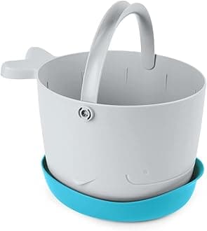 Moby Stowaway Bath Toy Bucket