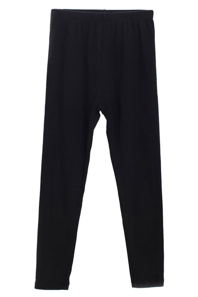 Girl's Kid Size Stretchable Full Length Leggings - Printed or Solid Colors Flower Aztec Cartoon Stripe Camo