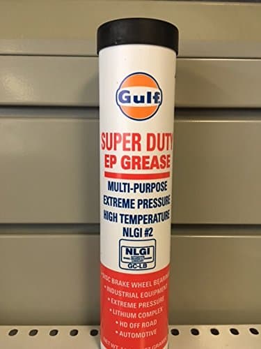 344012-1 Super Duty EP High Temperature Bearing Grease, NLGI Grade #2, Lithium Complex Based, Red