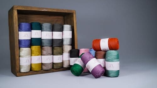 Makromecity, Polyester Macrame Cord (2 mm x 750 feet) 2mm Polypropylene Lilac Macrame Cord Crochet Macrame Bag Cord Crafts for Wall Hangings, Bags, Underplate, Rug (25 Colors Available)