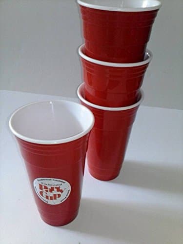 Insulated Party Cupset of 4-Red-(32oz.)