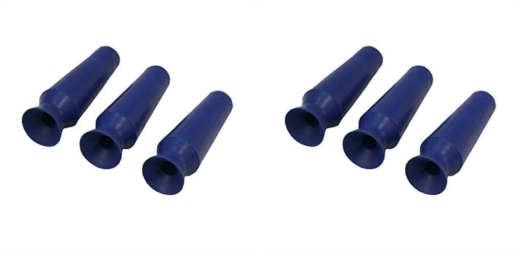 DMV Scleral Cup Large Contact Lens Handler - Inserts and Removes Scleral Contact Lenses and Prosthetic Eyes Dark Blue - 3 Count (Dark Blue) (Pack of 2)