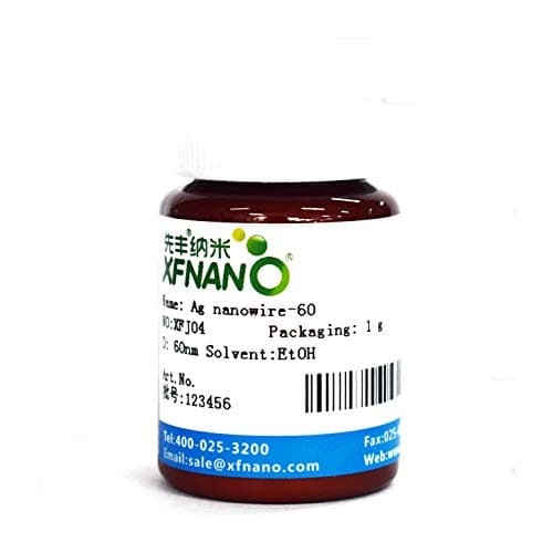 Silver Nanowires 90nm AgNWs IPA Dispersion 20mg/ml 1gram-Same Day Priority Shipping